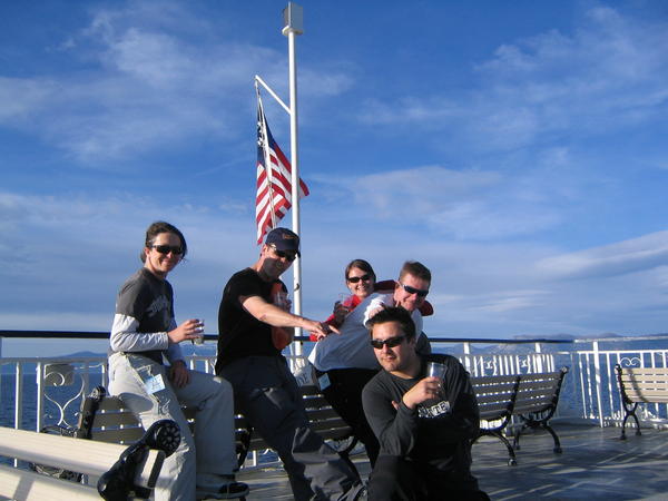 Cool Patriotic Dudes, all drinking! II