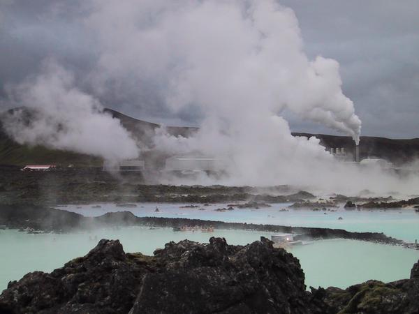 Blue Lagoon Lake and Power Station