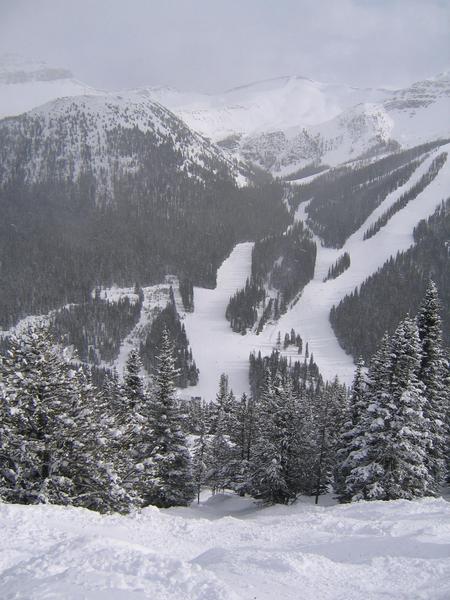 The Fall Line Chutes (Lake Louise, Banff)