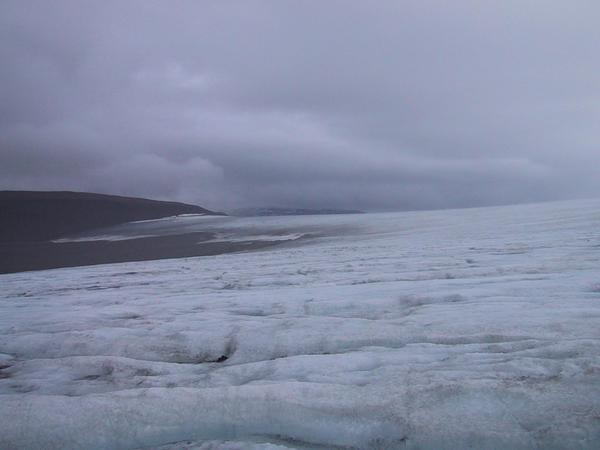 Glacier on Landscape